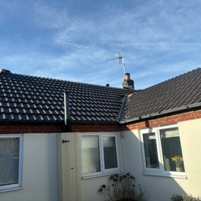 Completed tiled roof by We Fix Roofing